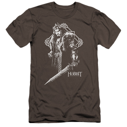 Hobbit Movie Trilogy, The King Thorin - Men's Premium Slim Fit T-Shirt Men's Premium Slim Fit T-Shirt The Hobbit   