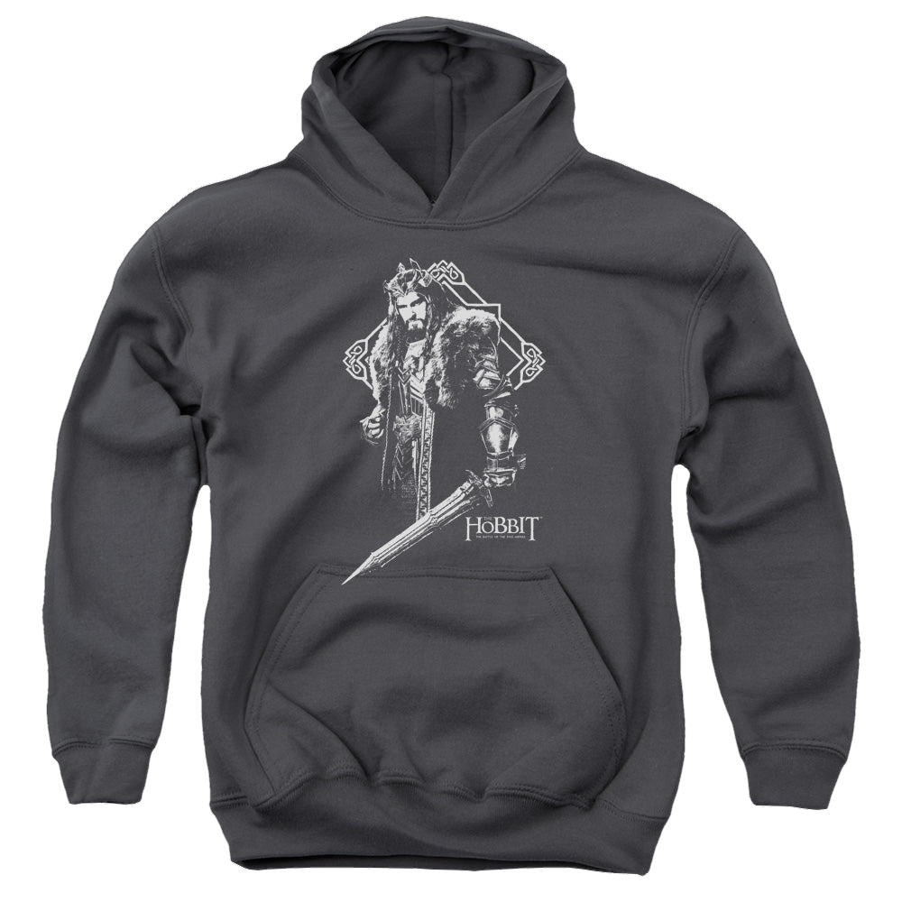Hobbit Movie Trilogy, The King Thorin - Youth Hoodie Youth Hoodie (Ages 8-12) The Hobbit   