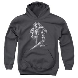 Hobbit Movie Trilogy, The King Thorin - Youth Hoodie Youth Hoodie (Ages 8-12) The Hobbit   