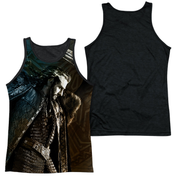 The Hobbit King men's black back tank