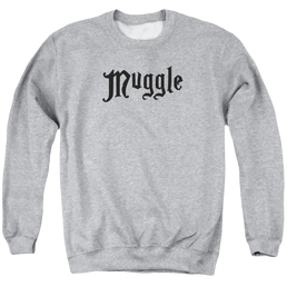 Harry Potter Muggle Men's Crewneck Sweatshirt Men's Crewneck Sweatshirt Harry Potter   