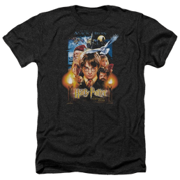 Harry Potter Movie Poster Men's Heather T-Shirt Men's Heather T-Shirt Harry Potter   