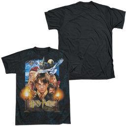 Harry Potter The Beginning Men's Black Back T-Shirt Men's Black Back T-Shirt Harry Potter   