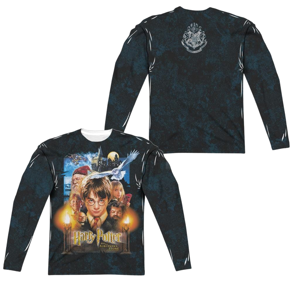 Harry Potter The Beginning Men's All-Over Print T-Shirt Men's All-Over Print Long Sleeve Harry Potter   