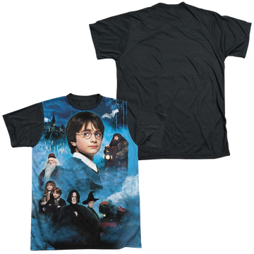 Harry Potter First Year Men's Black Back T-Shirt Men's Black Back T-Shirt Harry Potter   
