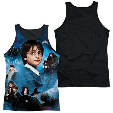 Harry Potter First Year Men's Black Back Tank Men's Black Back Tank Harry Potter   
