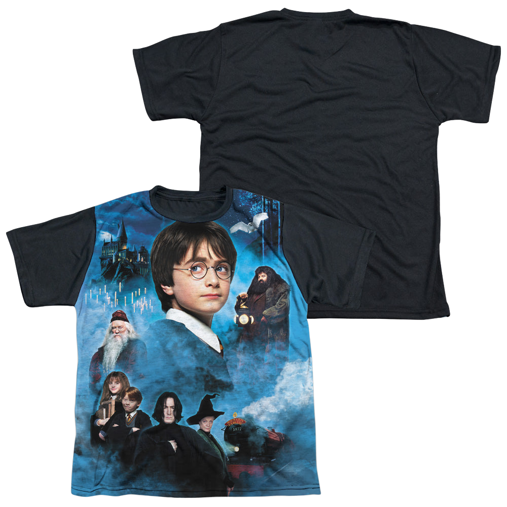 Harry Potter First Year - Youth Black Back T-Shirt Youth Black Back T-Shirt (Ages 8-12) Harry Potter   