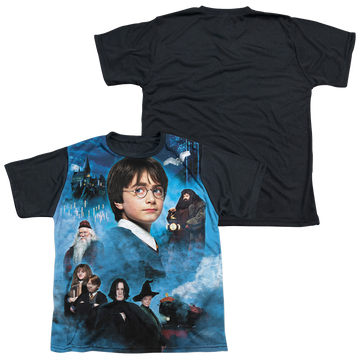 Harry Potter First Year - Youth Black Back T-Shirt Youth Black Back T-Shirt (Ages 8-12) Harry Potter   