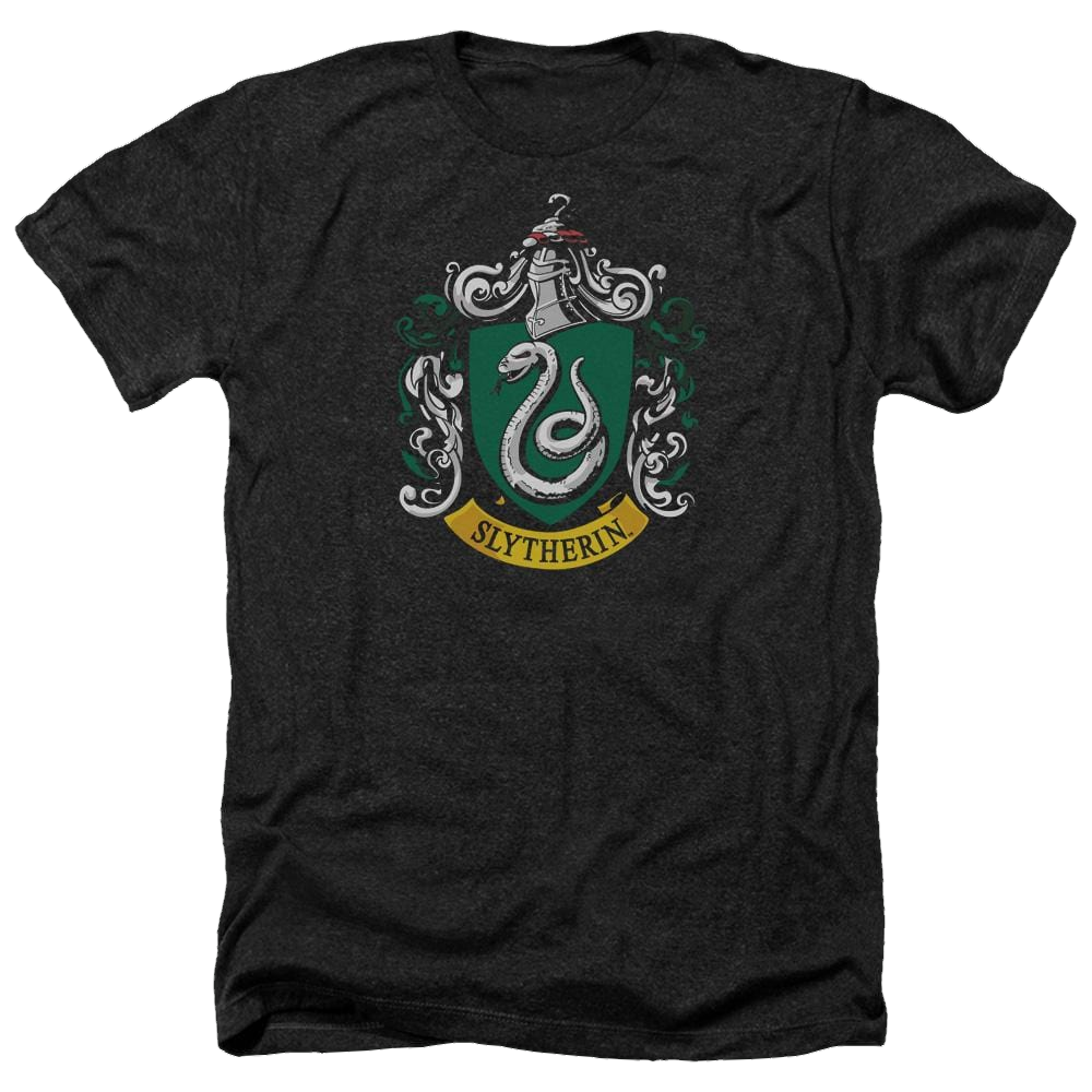 Harry Potter Slytherin Crest Men's Heather T-Shirt Men's Heather T-Shirt Harry Potter   