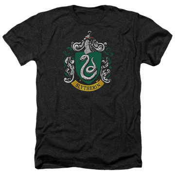 Harry Potter Slytherin Crest Men's Heather T-Shirt Men's Heather T-Shirt Harry Potter   