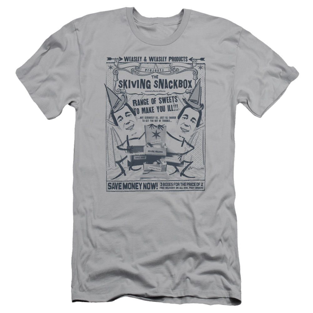 Harry Potter  Skiving Snackbox Men's Premium Slim Fit T-Shirt Men's Premium Slim Fit T-Shirt Harry Potter   