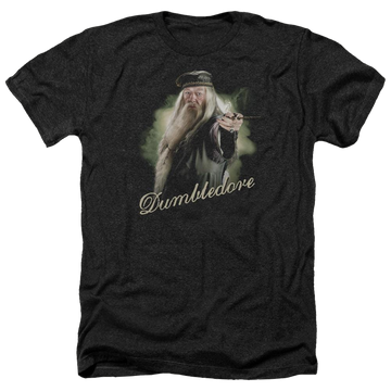 Harry Potter Dumbledore Wand Men's Heather T-Shirt Men's Heather T-Shirt Harry Potter   