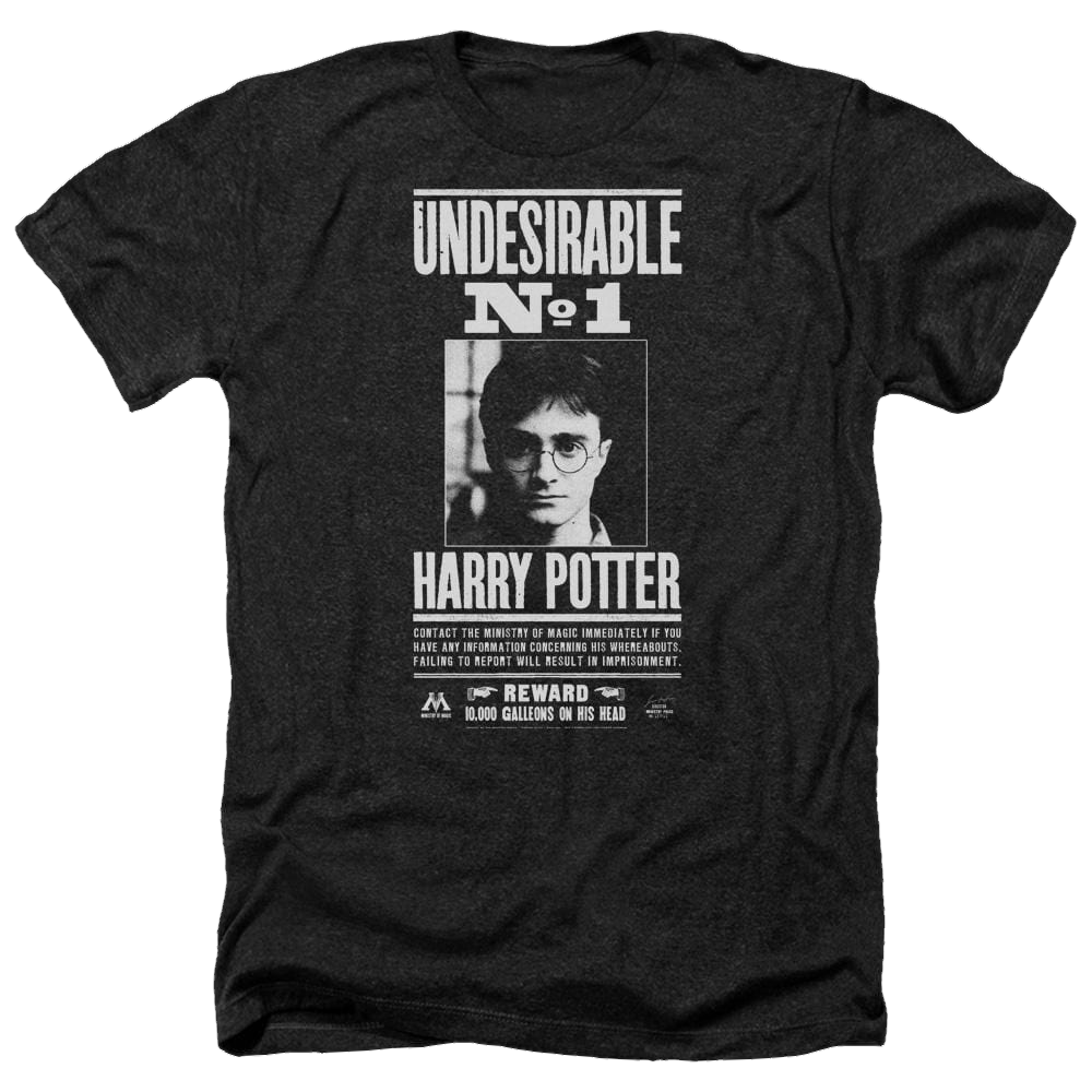 Harry Potter Undesirable No 1 Men's Heather T-Shirt Men's Heather T-Shirt Harry Potter   