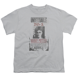 Harry Potter Undesirable No1 Distressed - Youth T-Shirt Youth T-Shirt (Ages 8-12) Harry Potter   