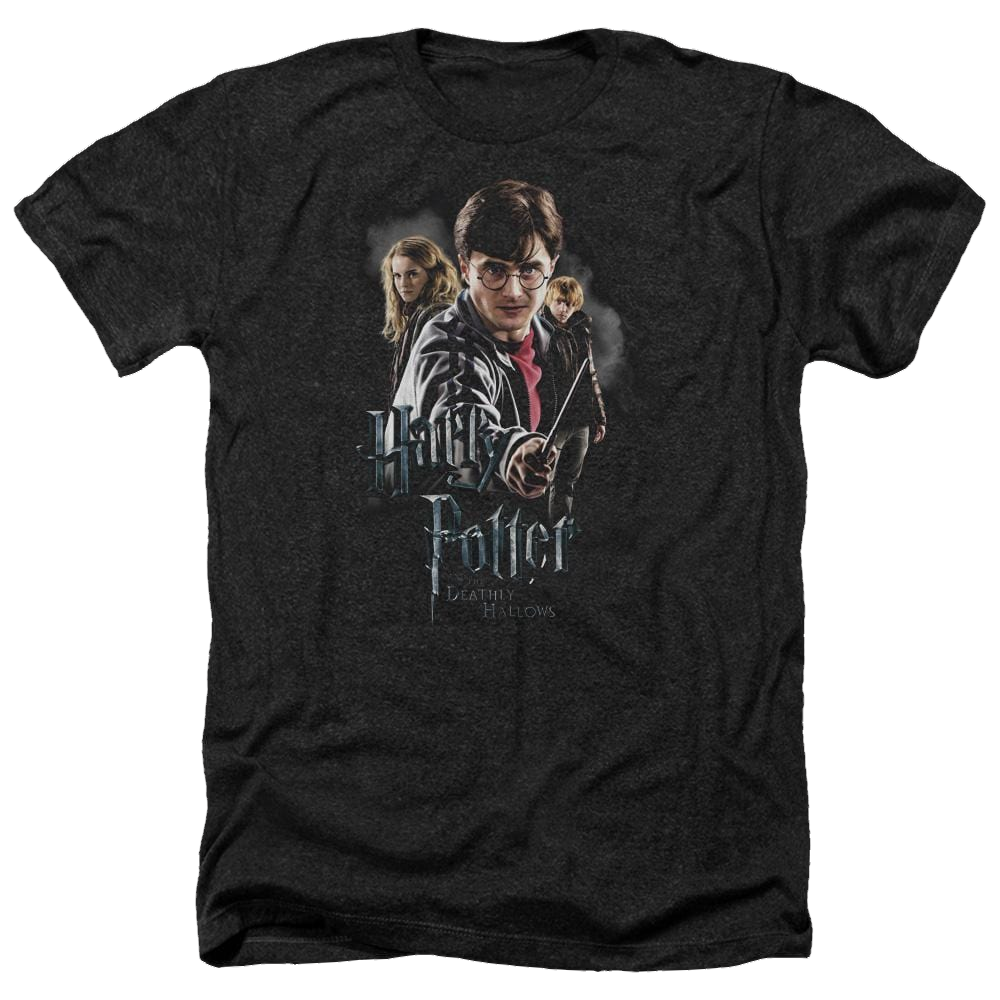 Harry Potter Deathly Hollows Cast Men's Heather T-Shirt Men's Heather T-Shirt Harry Potter   
