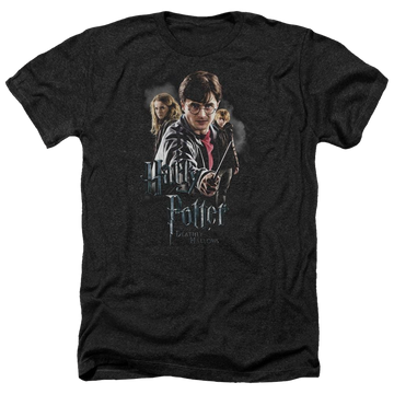 Harry Potter Deathly Hollows Cast Men's Heather T-Shirt Men's Heather T-Shirt Harry Potter   