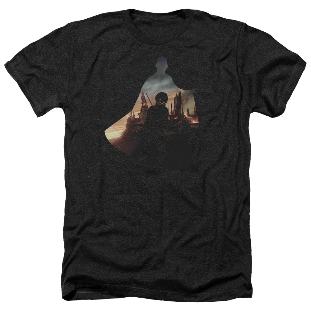 Harry Potter Voldemort Looms Men's Heather T-Shirt Men's Heather T-Shirt Harry Potter   