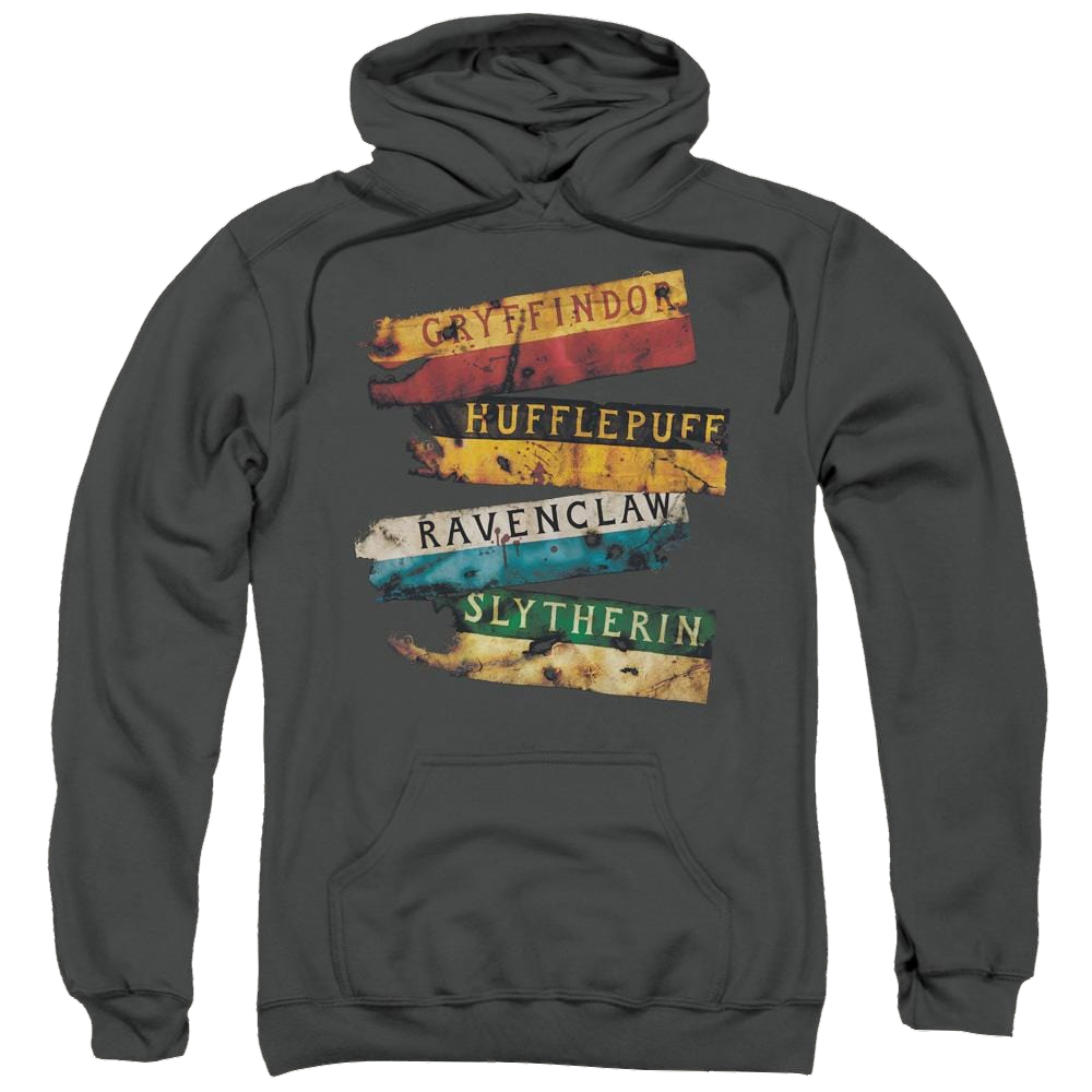 Harry Potter Burnt Banners Pullover Hoodie Pullover Hoodie Harry Potter   