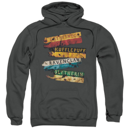 Harry Potter Burnt Banners Pullover Hoodie Pullover Hoodie Harry Potter   