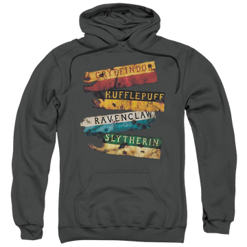 Harry Potter Burnt Banners Pullover Hoodie Pullover Hoodie Harry Potter   