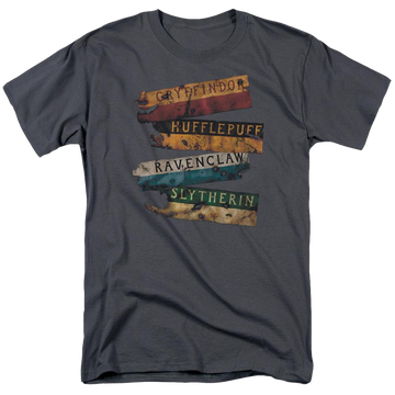 Harry Potter Burnt Banners Men's Regular Fit T-Shirt Men's Regular Fit T-Shirt Harry Potter   