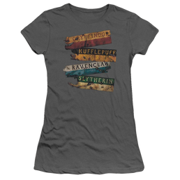 Harry Potter Burnt Banners Juniors T-Shirt Juniors T-Shirt Harry Potter   