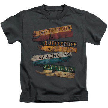 Harry Potter Burnt Banners - Kid's T-Shirt Kid's T-Shirt (Ages 4-7) Harry Potter   