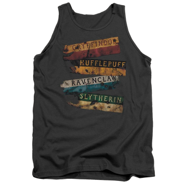 Harry Potter Burnt Banners Men's Tank Men's Tank Harry Potter   