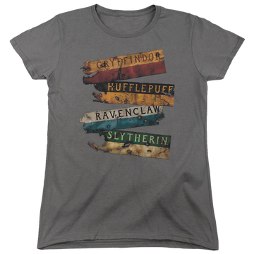 Harry Potter Burnt Banners Women's T-Shirt Women's T-Shirt Harry Potter   
