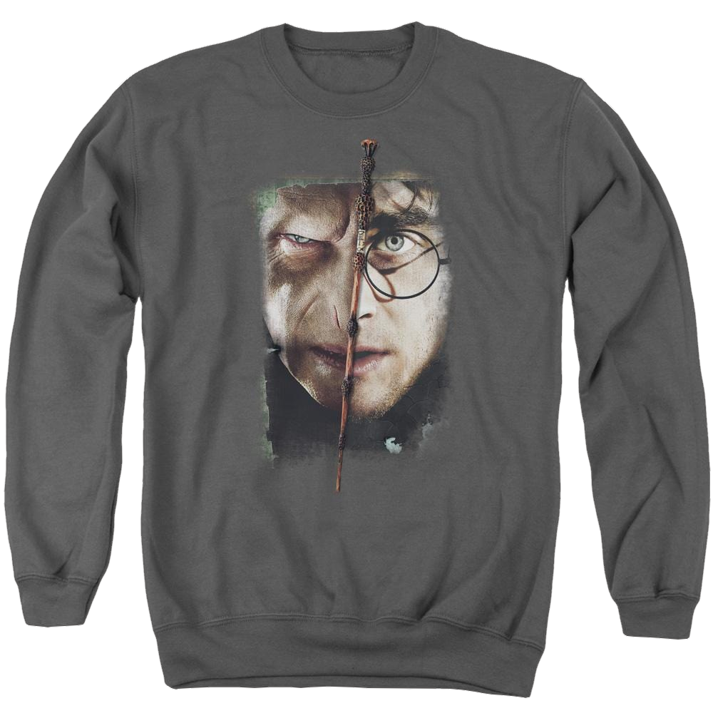 Harry Potter It All Ends Here Men's Crewneck Sweatshirt Men's Crewneck Sweatshirt Harry Potter   