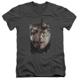 Harry Potter It All Ends Here Men's V-Neck T-Shirt Men's V-Neck T-Shirt Harry Potter   