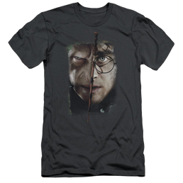 Harry Potter It All Ends Here Men's Premium Slim Fit T-Shirt Men's Premium Slim Fit T-Shirt Harry Potter   