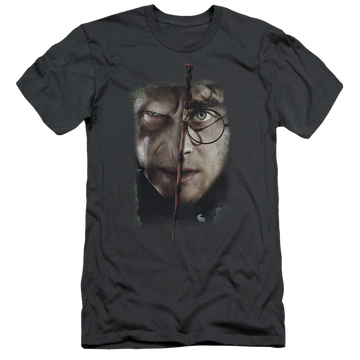 Harry Potter It All Ends Here Men's Premium Slim Fit T-Shirt Men's Premium Slim Fit T-Shirt Harry Potter   