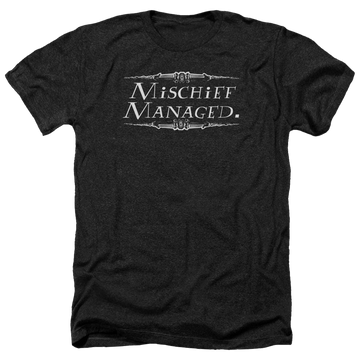 Harry Potter Mischief Managed Men's Heather T-Shirt Men's Heather T-Shirt Harry Potter   