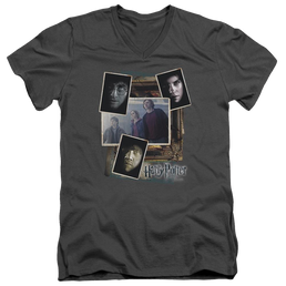 Harry Potter Trio Collage Men's V-Neck T-Shirt Men's V-Neck T-Shirt Harry Potter   
