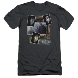 Harry Potter Trio Collage Men's Premium Slim Fit T-Shirt Men's Premium Slim Fit T-Shirt Harry Potter   