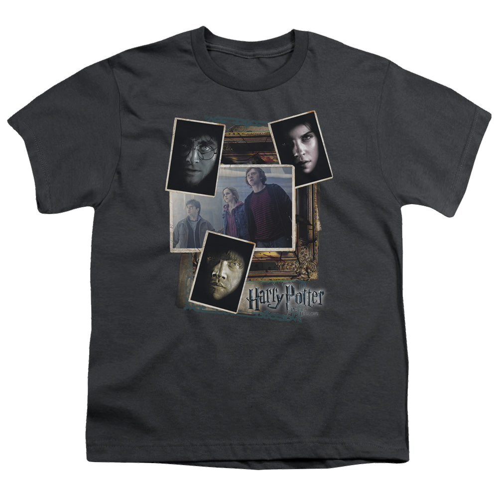Harry Potter Trio Collage - Youth T-Shirt Youth T-Shirt (Ages 8-12) Harry Potter   