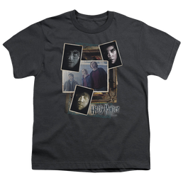 Harry Potter Trio Collage - Youth T-Shirt Youth T-Shirt (Ages 8-12) Harry Potter   