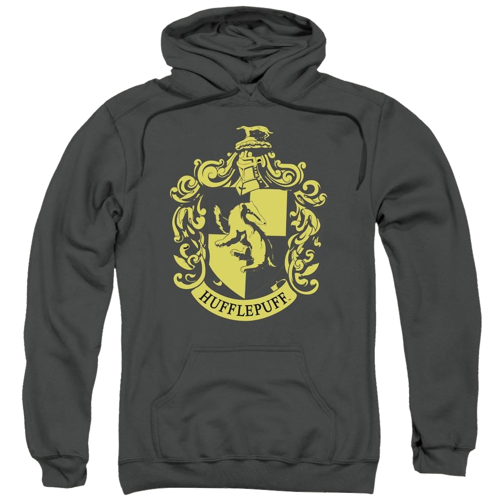 Harry Potter Hufflepuff Crest Pullover Hoodie Pullover Hoodie Harry Potter   
