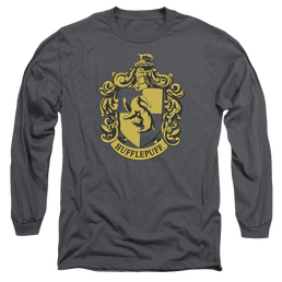 Harry Potter Hufflepuff Crest Men's Long Sleeve T-Shirt Men's Long Sleeve T-Shirt Harry Potter   