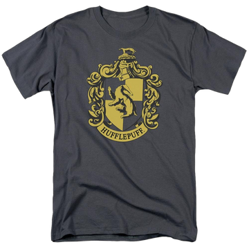 Harry Potter Hufflepuff Crest - Men's Regular Fit T-Shirt Men's Regular Fit T-Shirt Harry Potter   