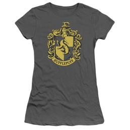 Harry Potter Hufflepuff Crest Juniors T-Shirt Juniors T-Shirt Harry Potter   