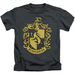 Harry Potter Hufflepuff Crest - Kid's T-Shirt Kid's T-Shirt (Ages 4-7) Harry Potter   