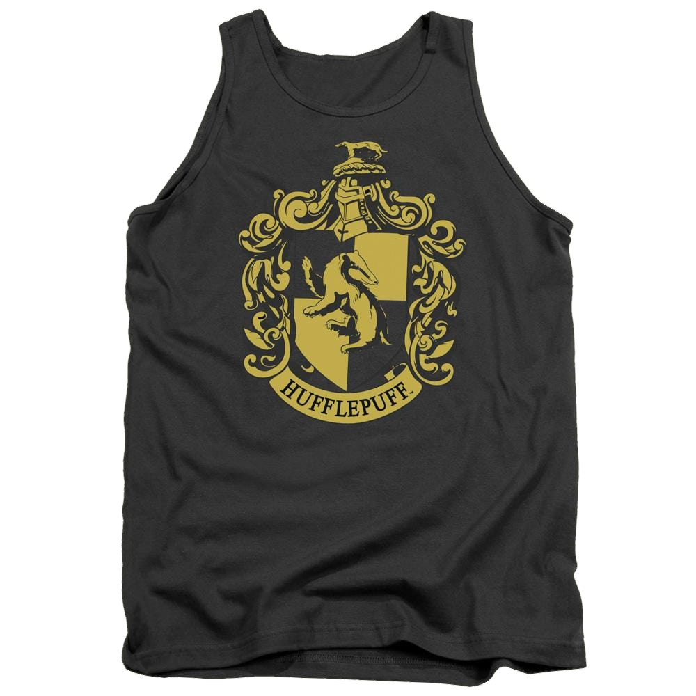 Harry Potter Hufflepuff Crest Men's Tank Men's Tank Harry Potter   