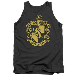 Harry Potter Hufflepuff Crest Men's Tank Men's Tank Harry Potter   