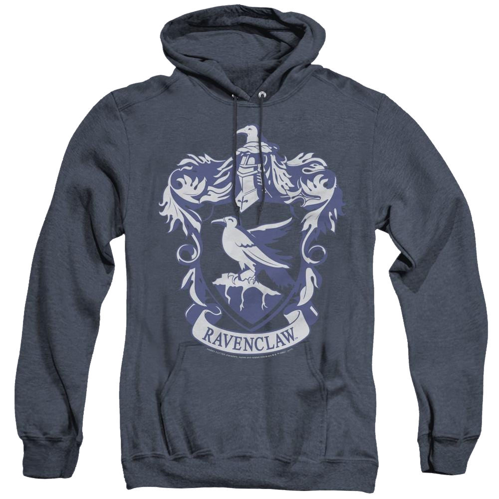 Harry Potter Ravenclaw Crest - Heather Pullover Hoodie Heather Pullover Hoodie Harry Potter   