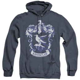 Harry Potter Ravenclaw Crest - Heather Pullover Hoodie Heather Pullover Hoodie Harry Potter   