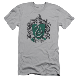 Harry Potter Slytherin Crest Men's Premium Slim Fit T-Shirt Men's Premium Slim Fit T-Shirt Harry Potter   