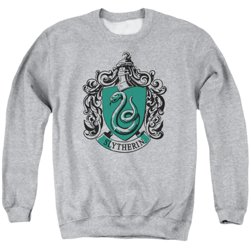 Harry Potter Slytherin Crest Men's Crewneck Sweatshirt Men's Crewneck Sweatshirt Harry Potter   