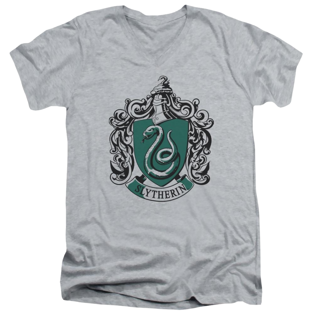 Harry Potter Slytherin Crest Men's V-Neck T-Shirt Men's V-Neck T-Shirt Harry Potter   